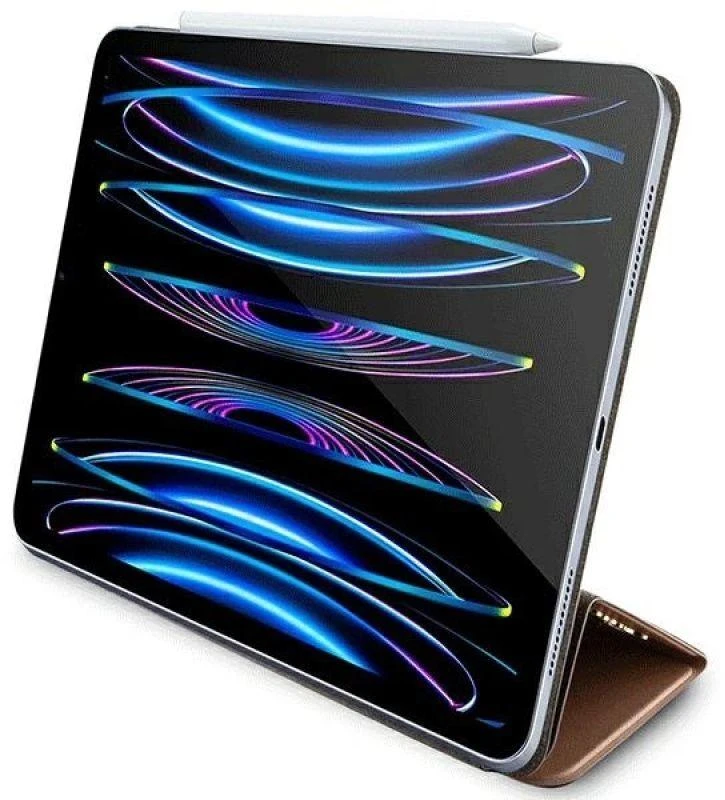 Guess GUFCP12PS4SGP Apple iPad Pro 12.9″ rožinės spalvos 4G Stripe Allover