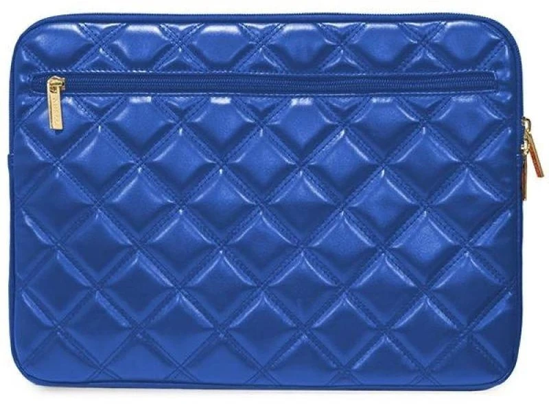 Guess Dėklas kompiuteriui GUCS14ZPSQSSGB 14″ mėlynos spalvos Quilted 4G