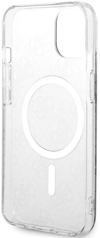Guess GUHMP15MH4STK Apple iPhone 15 Plus/ 14 Plus 6.7″ juodos spalvos kietas dėklas 4G MagSafe