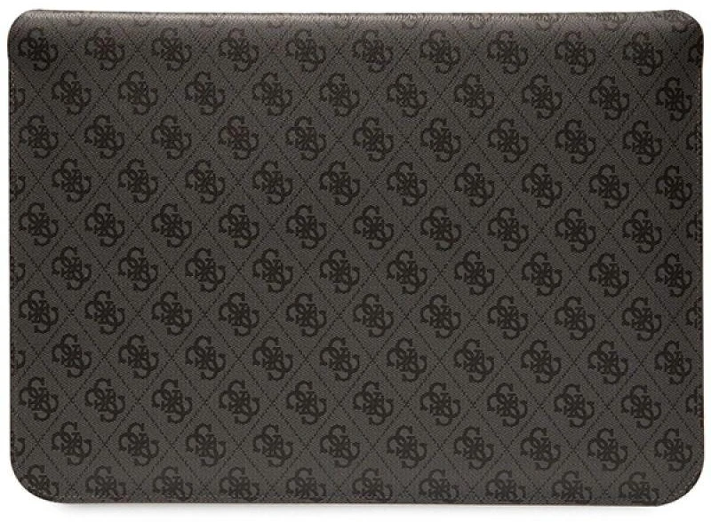 Guess Dėklas kompiuteriui GUCS14PS4SGK 14″ juodos spalvos 4G Stripe Metal Logo