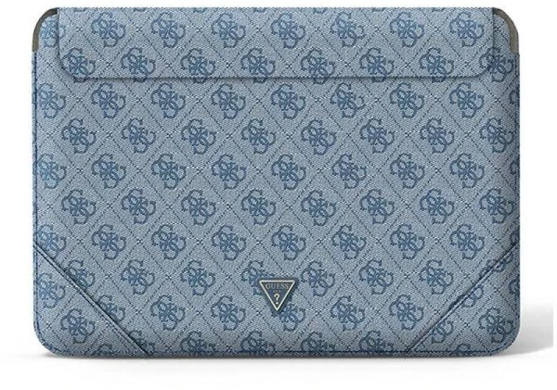 Guess Dėklas kompiuteriui GUCS16P4TB 16″ mėlynos spalvos 4G Uptown Triangle logo