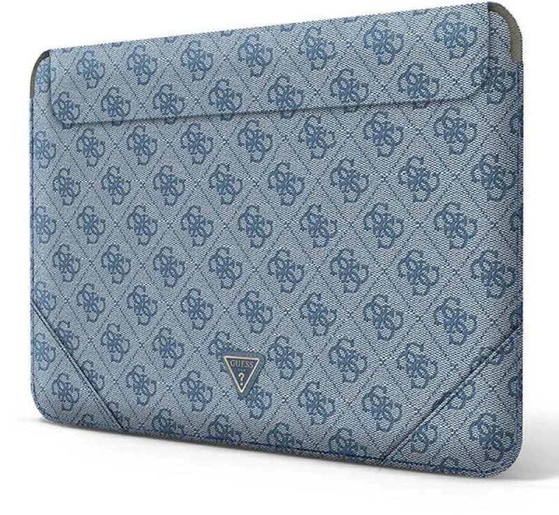 Guess Dėklas kompiuteriui GUCS16P4TB 16″ mėlynos spalvos 4G Uptown Triangle logo
