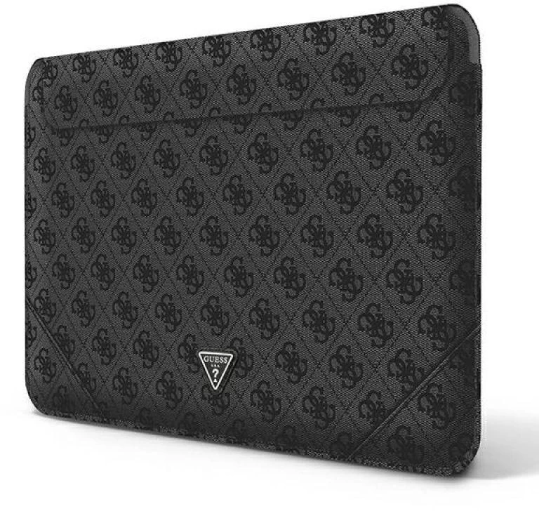 Guess Dėklas kompiuteriui GUCS14P4TK 13/14″ juodos spalvos 4G Uptown Triangle logo
