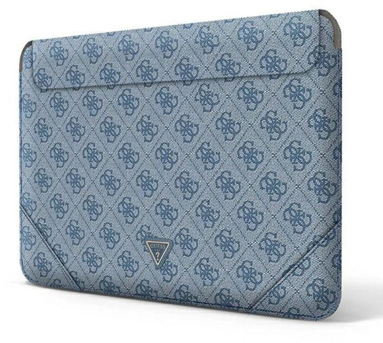 Guess Dėklas kompiuteriui GUCS14P4TB 13/14″ mėlynos spalvos 4G Uptown Triangle logo