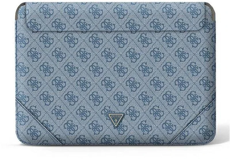 Guess Dėklas kompiuteriui GUCS14P4TB 13/14″ mėlynos spalvos 4G Uptown Triangle logo