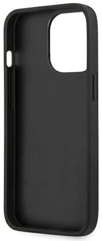 Dėklas Apple iPhone 13 Pro 6,1" Guess Croco Strap Collection GUHCP13LPCRBPI rožinės spalvos