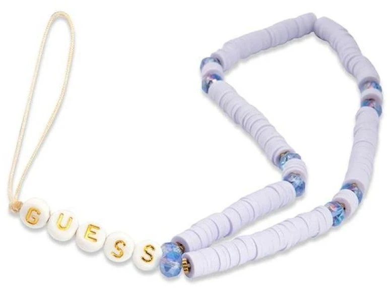 Guess virvelė telefonui GUSTPEARU lilac Heishi Beads