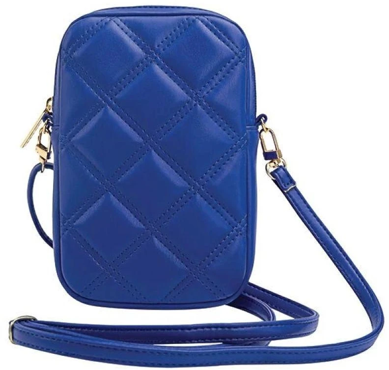 Guess krepšys GUWBZPSQSSGB mėlynas Zip Quilted 4G
