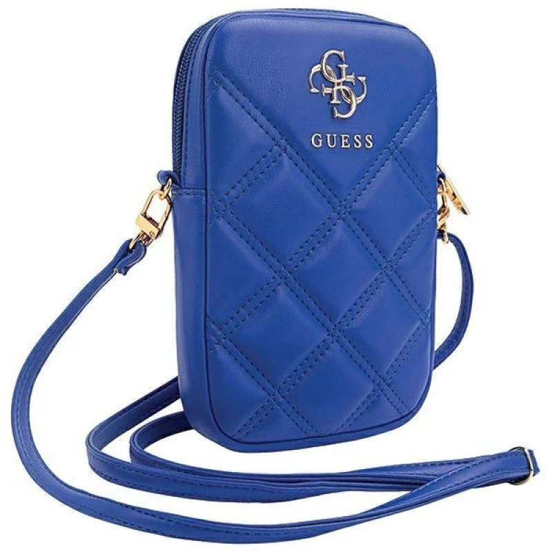 Guess krepšys GUWBZPSQSSGB mėlynas Zip Quilted 4G