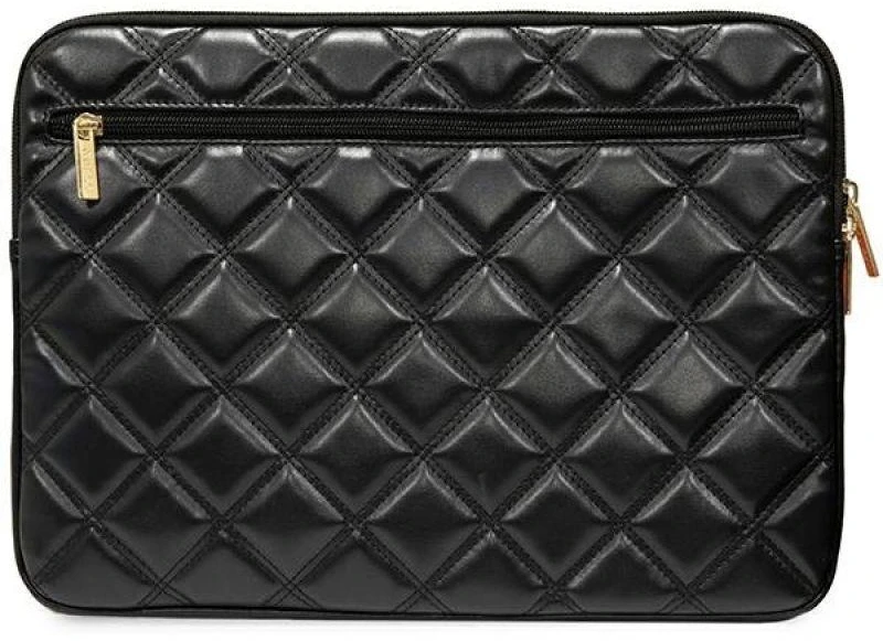Guess Dėklas kompiuteriui GUCS14ZPSQSSGK 14″ juodos spalvos Quilted 4G