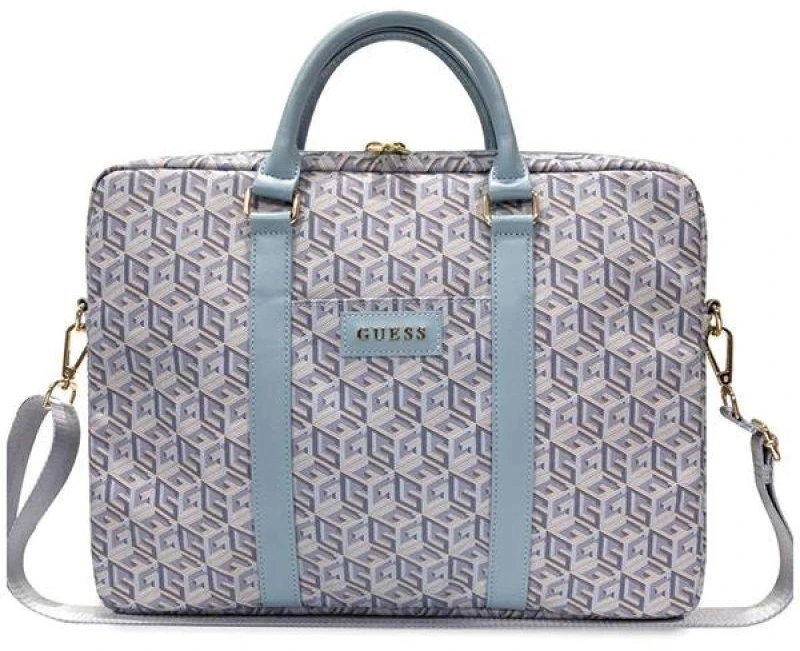 Guess krepšys kompiuteriui GUCB15HGCFSEB 16″ mėlynas GCube Stripes