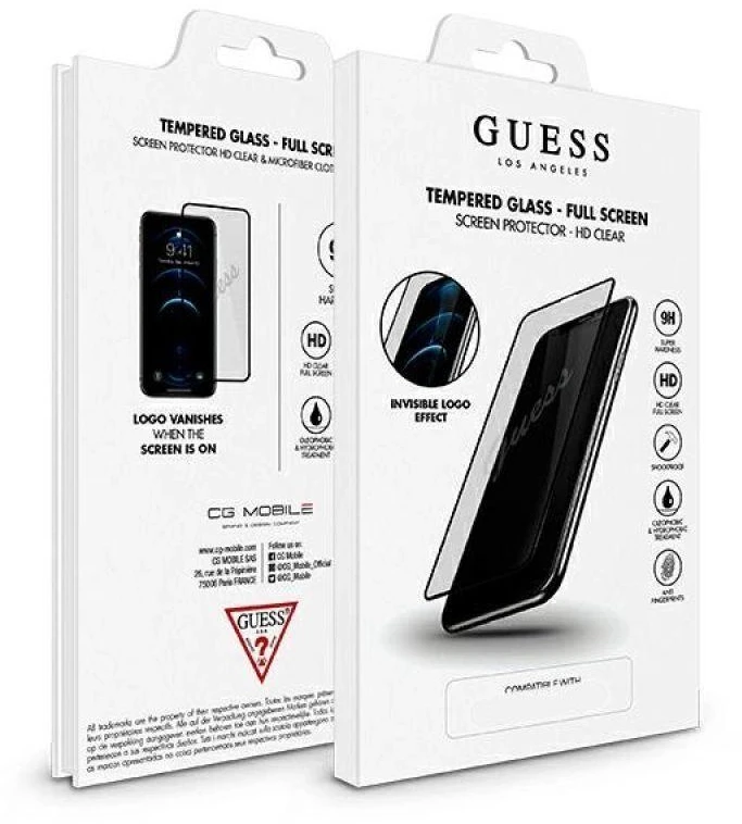 Guess Apsauginis stiklas GUSPP12LSLTRApple iPhone 12 Pro Max 6,7″ Vintage Magic Logo