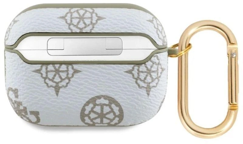 Guess GUAP2PG4GPH AirPods Pro 2 (2022/2023) dėklas baltos spalvos 4G Hook