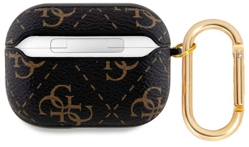 Guess GUAP2PG4GPK AirPods Pro 2 (2022/2023) dėklas juodos spalvos 4G Hook