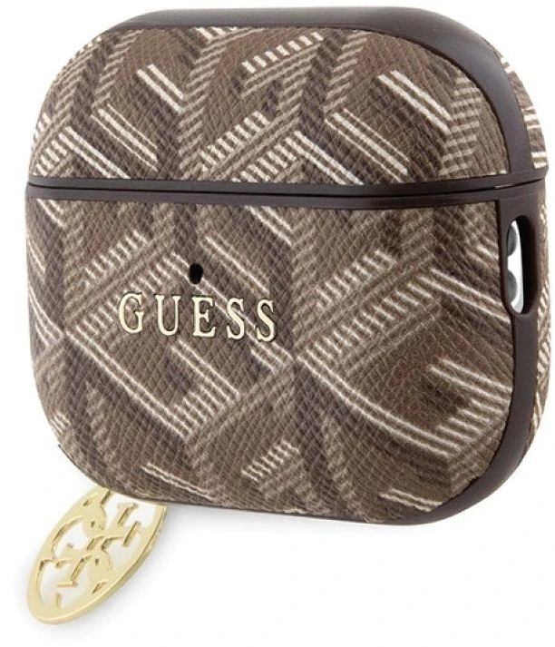 Guess GUAP2PGCE4CW dėklas AirPods Pro 2 – rudas GCube Charm