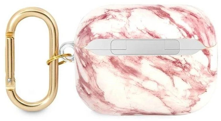 Guess GUAPHCHMAP AirPods Pro dangtelis rožinis/rožinis marmurinis, Dirželių kolekcija