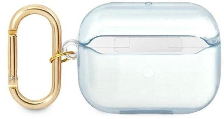 Guess GUAPHHTSB AirPods Pro dėklas mėlynas/mėlynas Strap Collection