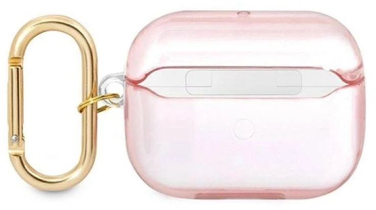 Guess GUAPHHTSP AirPods Pro dangtelis rožinis/rožinis Strap Collection