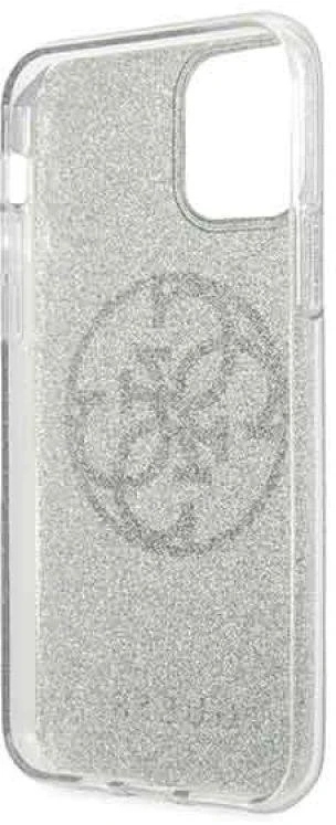 Dėklas GUESS HARD CASE CIRCLE GLITTER GUHCN58PCUGLKA IPHONE 11 PRO KHAKI
