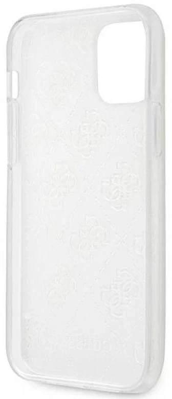 Guess GUHCP12L3D4GTR Apple iPhone 12 Pro Max 6,7″ skaidrus kietas dėklas 4G 3D Pattern Collection