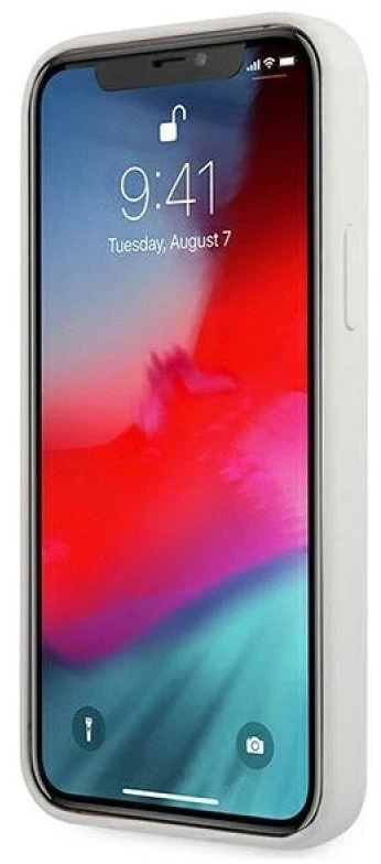 Guess GUHCP12LLSVSCR Apple iPhone 12 Pro Max 6,7″ cream kietas dėklas Script Vintage