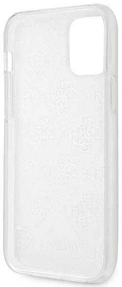 Guess GUHCP12M3D4GTR Apple iPhone 12/12 Pro 6,1″ skaidrus kietas dėklas 4G 3D Pattern Collection