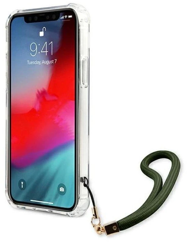 GUESS GUHCP12MKSARKA kietas dėklas CAMO COLLECTION IPHONE 12/12 PRO KHAKI