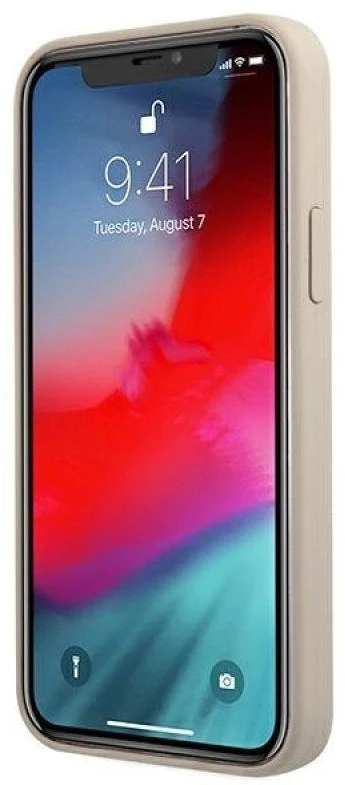 Dėklas GUESS GUHCP12MLSVSGP IPHONE 12/12 PRO 6.1 "GRAY Rožinis/GRAY Rožinis HARDCASE SILICONE VINTAGE