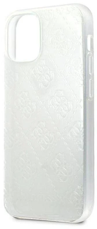 Guess GUHCP12S3D4GTR Apple iPhone 12 mini 5,4″ skaidrus kietas dėklas 4G 3D Pattern Collection