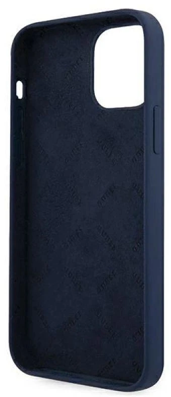 Dėklas GUESS GUHCP12SVSBL IPHONE 12 MINI 5.4 "Mėlynas/Mėlynas HARDCASE SCRIPT VINTAGE
