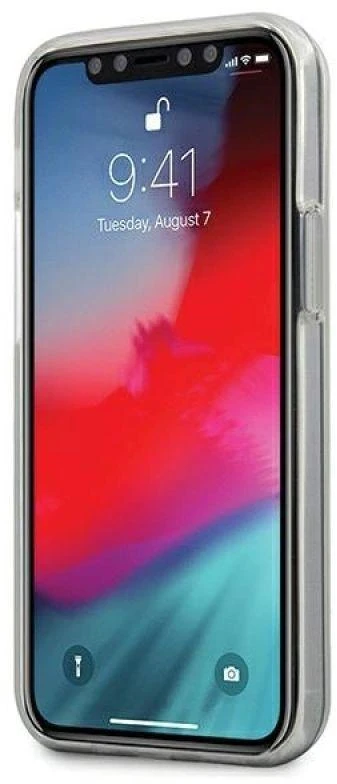 Guess GUHCP12SPCUMCGG01 Apple iPhone 12 mini 5,4″ rožinės spalvos kietas dėklas Tie & Die Collection