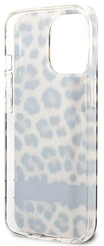 Guess GUHCP13LHSLEOW Apple iPhone 13 Pro / 13 6,1″ rudos spalvos kietas dėklas Leopard
