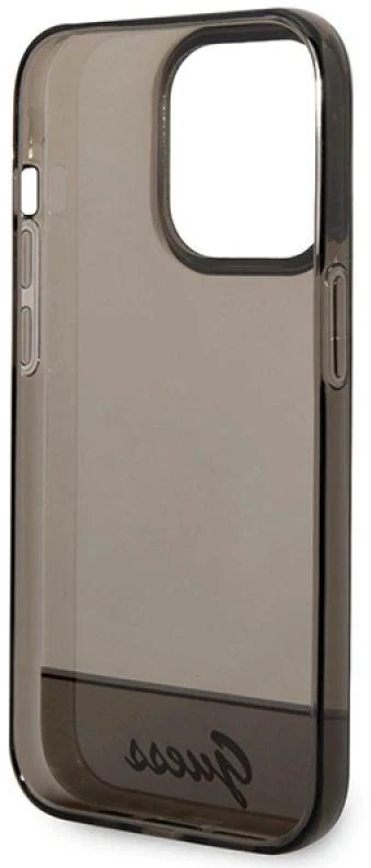 Dėklas Guess GUHCP14LHGCOK iPhone 14 Pro 6,1" juoda/juodas hardcase Translucent