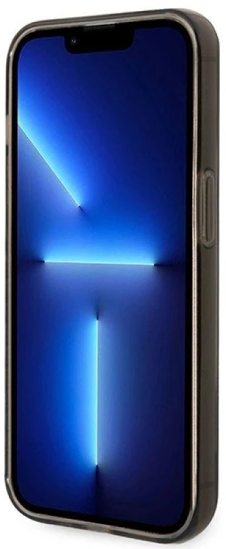 Dėklas Guess GUHCP14LHGCOK iPhone 14 Pro 6,1" juoda/juodas hardcase Translucent