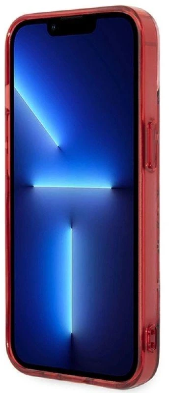 Guess GUHCP14MHGBNHR Apple iPhone 14 Plus / 15 Plus 6.7″ red kietas dėklas Bandana Paisley