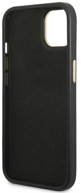 Dėklas Karl Lagerfeld GUESS GUHCP14MHGCRHK IPHONE 14 PLUS / 15 PLUS 6.7 "Juodas / Juodas HARDCASE CROCO COLLECTION