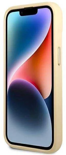 Dėklas GUESS GUHCP14MHGCRHD IPHONE 14 PLUS / 15 PLUS 6.7 "GOLD / GOLD HARDCASE CROCO COLLECTION