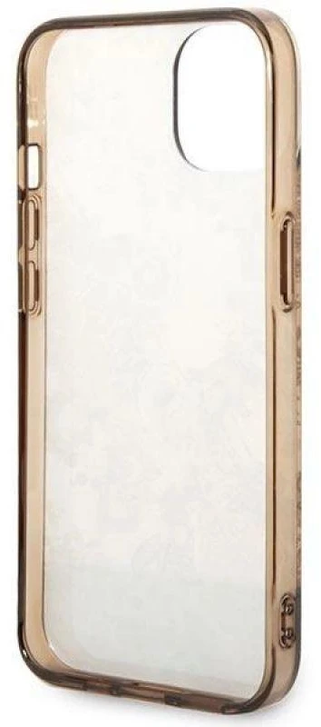 Dėklas GUESS GUHCP14MHGPLHC IPHONE 14 PLUS / 15 PLUS 6.7 "OCHRE HARDCASE PORCELAIN COLLECTION