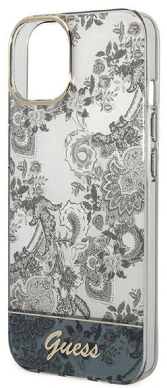 Dėklas GUESS GUHCP14MHGPLHG IPHONE 14 PLUS / 15 PLUS 6.7 "GRAY / GRAY HARDCASE PORCELAIN COLLECTION