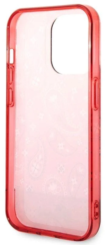 Dėklas GUESS GUHCP14XHGBNHR IPHONE 14 PRO MAX 6.7 "Raudonas/Raudonas HARDCASE BANDANA PAISLEY