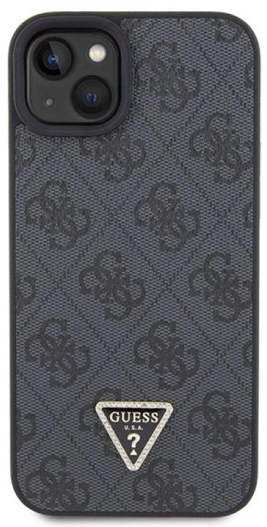 Dėklas GUESS GUHCP15MMP4TDSCPK IPHONE 15 PLUS / 14 PLUS 6.7 "Juodas / Juodas HARDCASE CROSSBODY 4G METAL LOGO