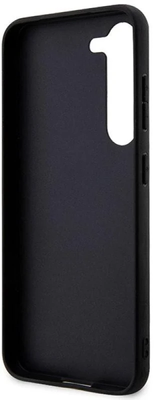 Samsung Galaxy S23 Guess dėklas 4G Big Metal Logo (GUHCS23S4GMGGR) pilkos spalvos