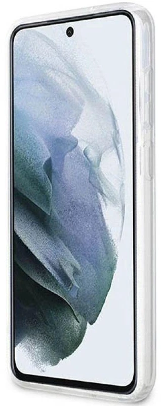 Guess GUHCS23SPCUMAH S23 S911 baltos spalvos kietas dėklas Marble