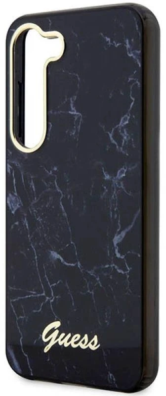 Guess GUHCS23SPCUMAK S23 S911 juodos spalvos kietas dėklas Marble