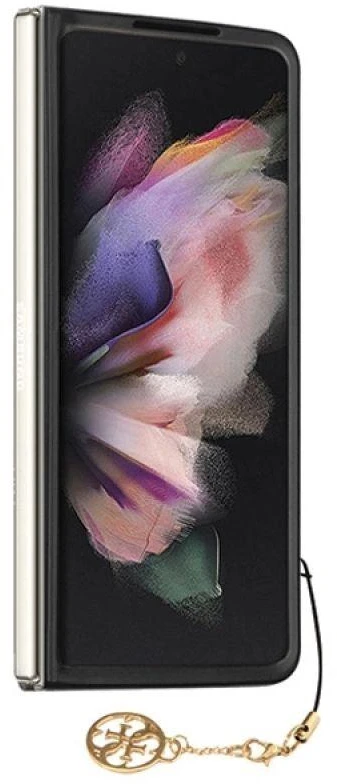 Samsung Galaxy Z Fold 5 Guess Dėklas 4G Charms Collection (GUHCZFD5GF4GGR) pilkos spalvos