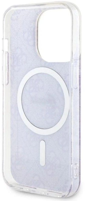 Dėklas GUESS GUHMP14LH4STU IPHONE 14 PRO 6.1 "PURPLE/PURPLE HARDCASE 4G MAGSAFE