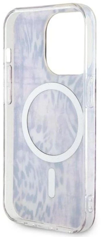 Dėklas GUESS GUHMP14LHLEOPWP IPHONE 14 PRO 6.1 "Rožinis/Rožinis HARDCASE LEOPARD MAGSAFE