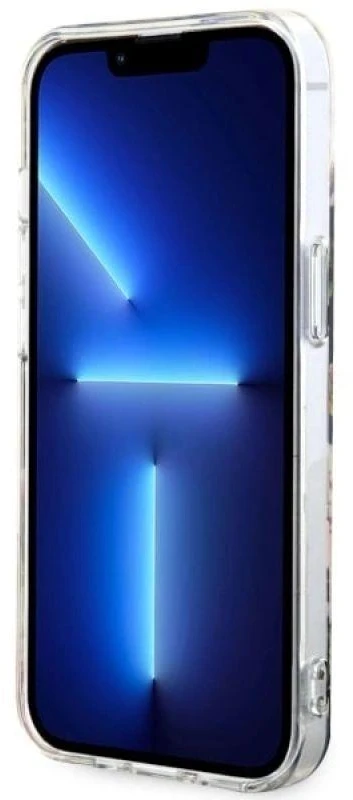 Dėklas GUESS GUHMP14MHCFWSK IPHONE 14 PLUS / 15 PLUS 6.7 "Juodas / Juodas HARDCASE FLOWER MAGSAFE