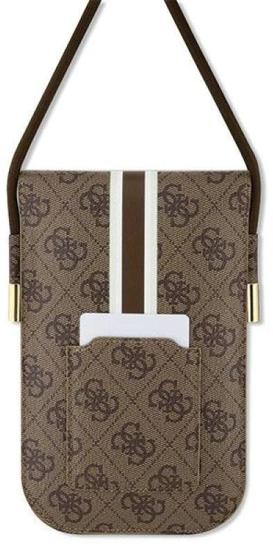 Guess Handbag GUOWBP4RPSW rudos spalvos 4G Stripes