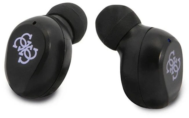 Guess GUTWST31EG TWS Bluetooth ausinės + docking station violetinės spalvos